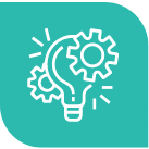 idea lightbulb with gears