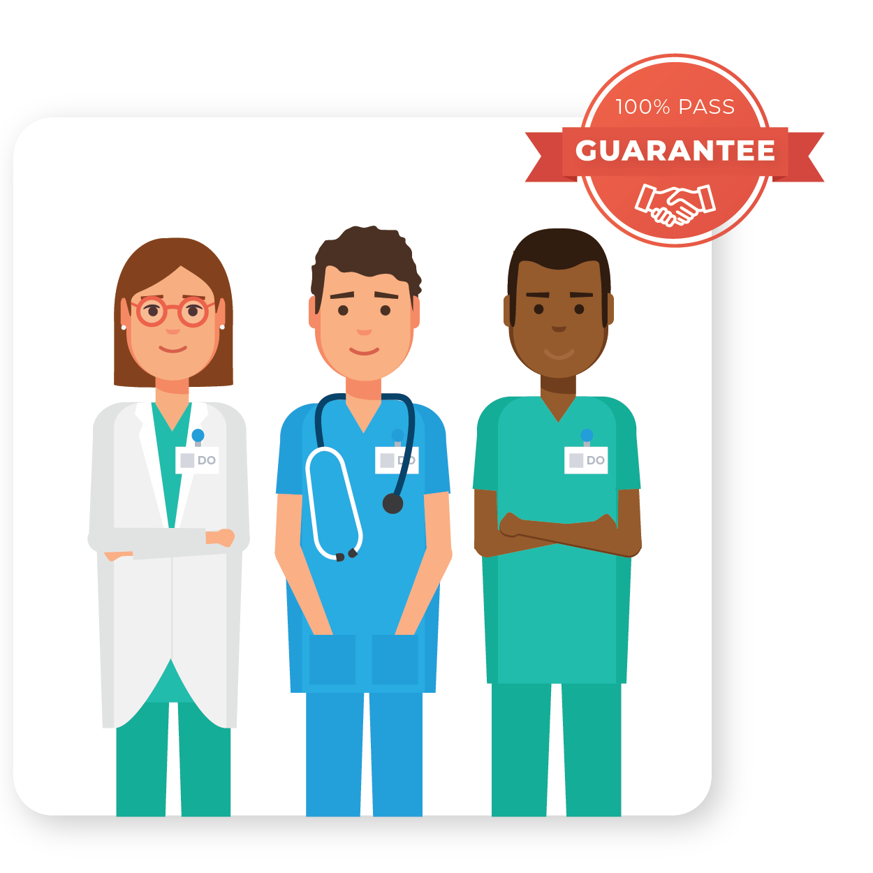 pass your comlex exam guarantee badge