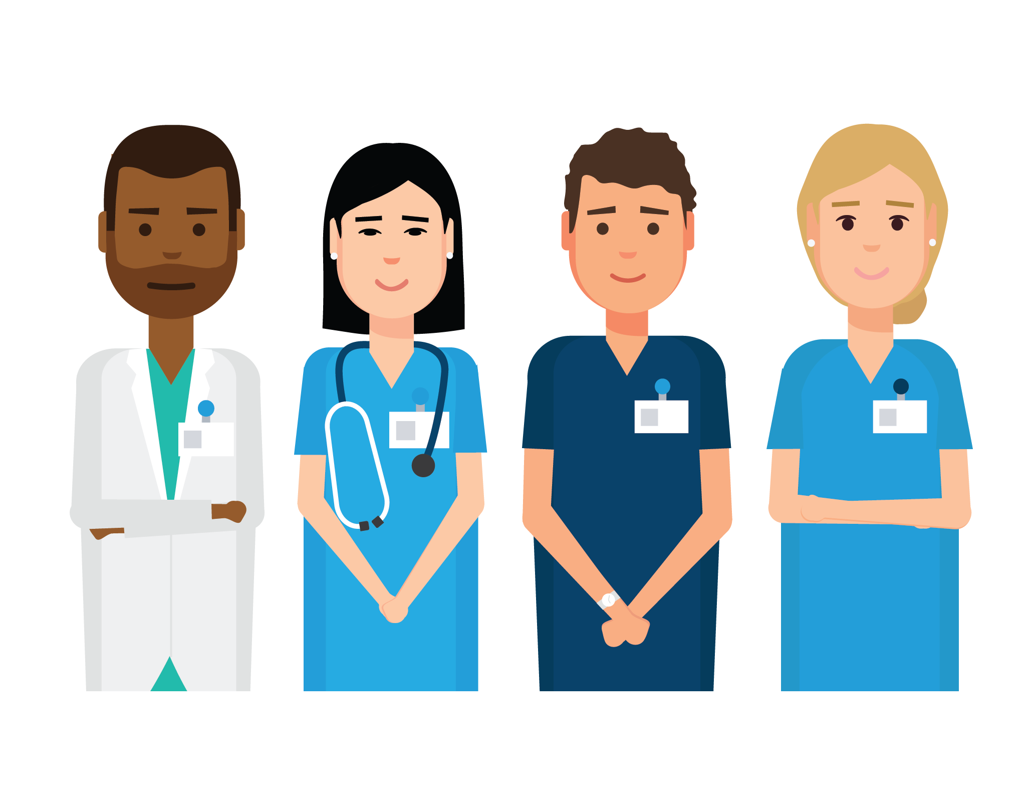 group of medical professionals