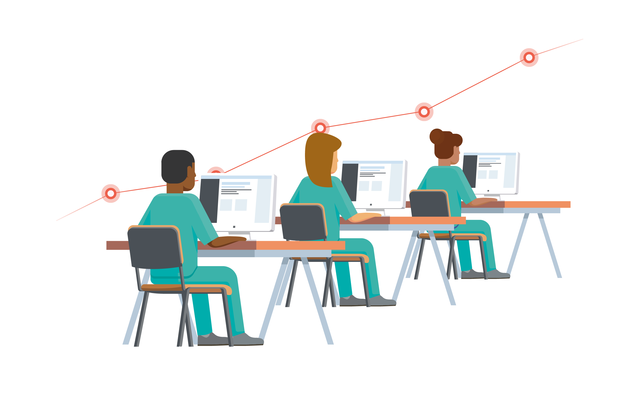 medical students in a classroom